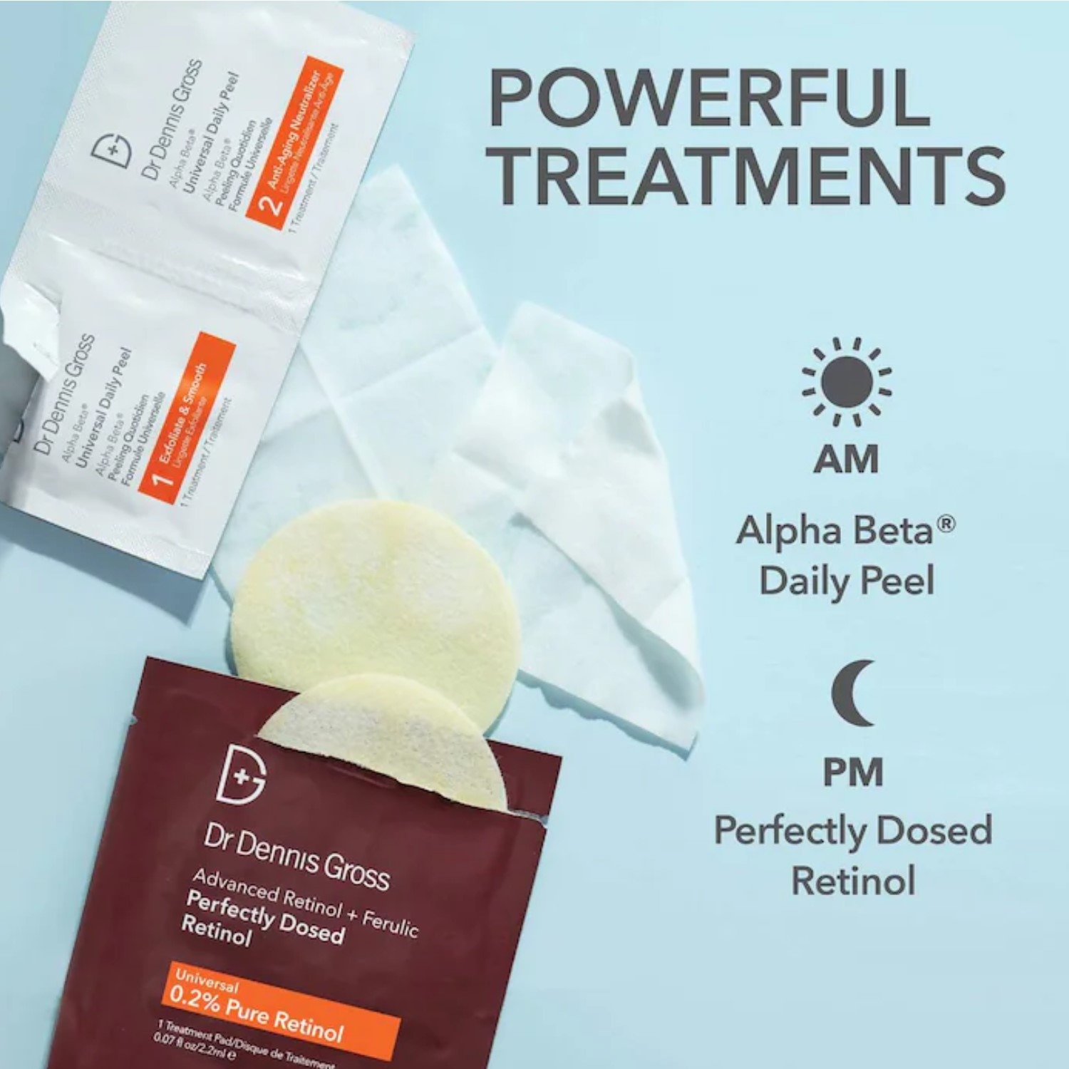 ADVANCED RETINOL + FERULIC PERFECTLY DOSED RETINOL UNIVERSAL 0.2% (ALMOHADILLAS EXFOLIANTES CON RETINOL)